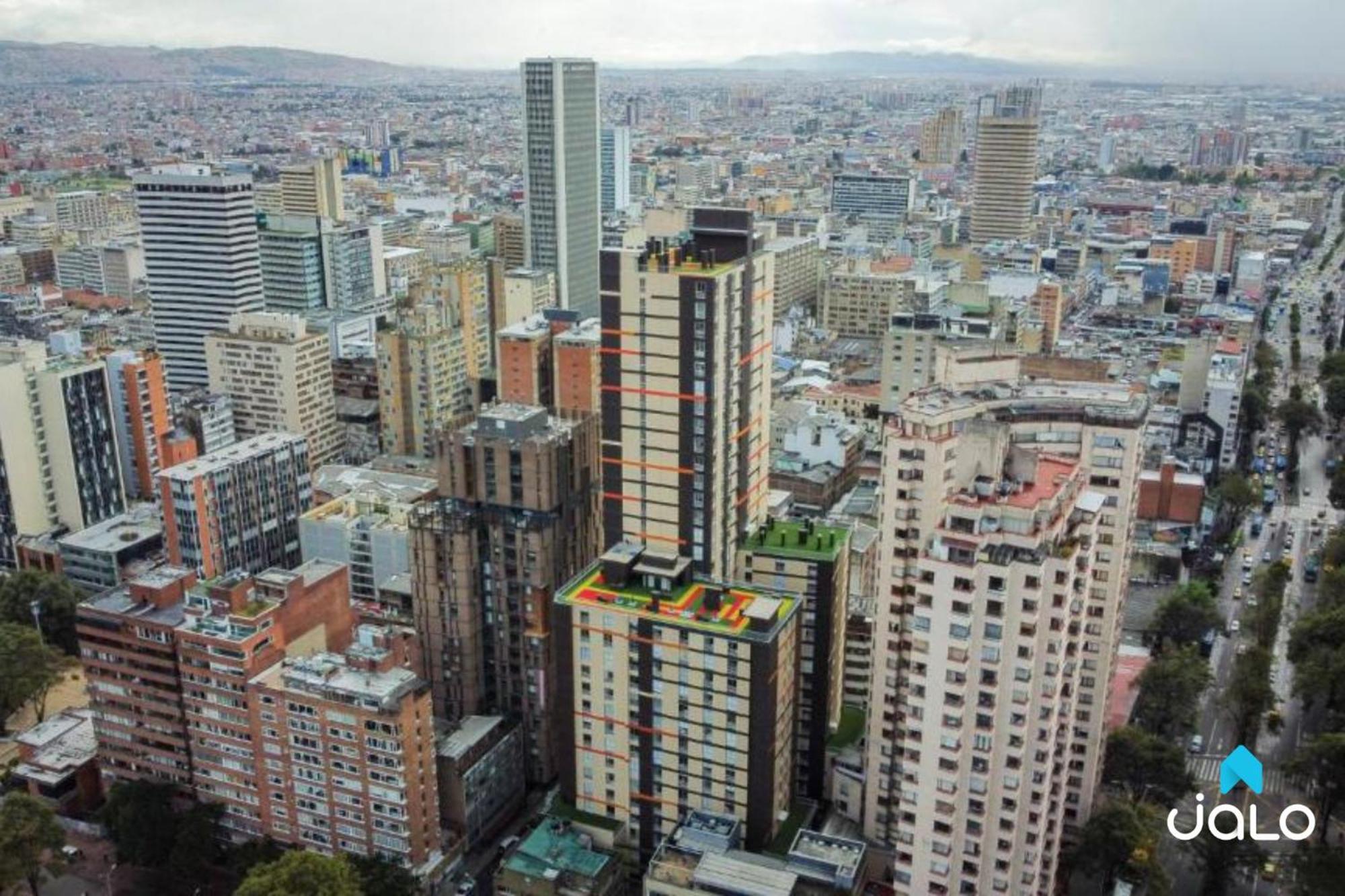 Torre Acqua Lofts - Downtown Bogota Leilighet Eksteriør bilde